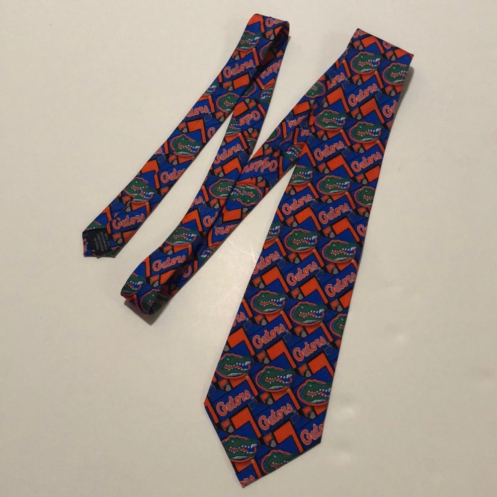 Eagle Neckwear Florida Gators Tie Blue Orange